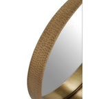 Hammered Gold Wall Mirror