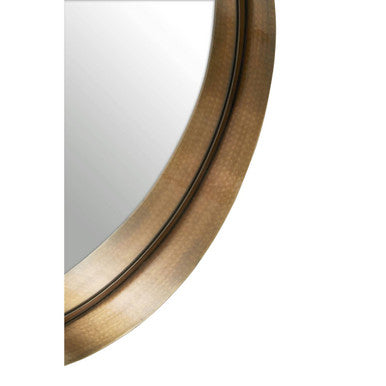 Medium Gold Finish Wall Mirror | Leonov