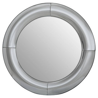 Silver Round Wall Mirror