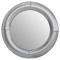 Silver Round Wall Mirror