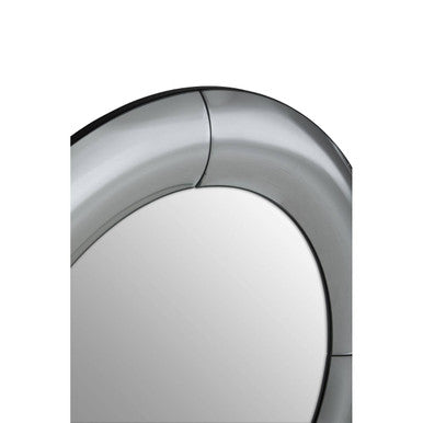 Silver Round Wall Mirror