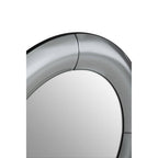 Silver Round Wall Mirror