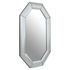 Silver Octagon Wall Mirror