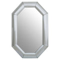 Silver Octagon Wall Mirror