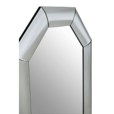 Silver Octagon Wall Mirror