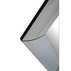 Silver Hexagon Wall Mirror