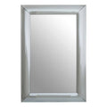 Silver Rectangle Wall Mirror