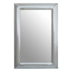 Silver Rectangle Wall Mirror