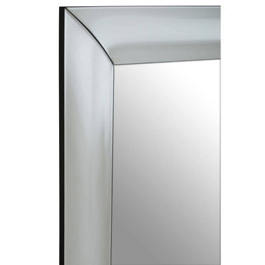 Silver Rectangle Wall Mirror