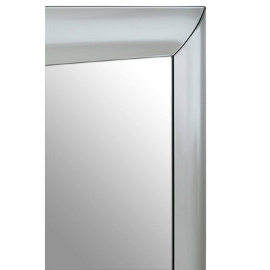 Silver Rectangle Wall Mirror