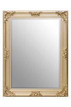 Gold Finish Wooden Frame Wall Mirror