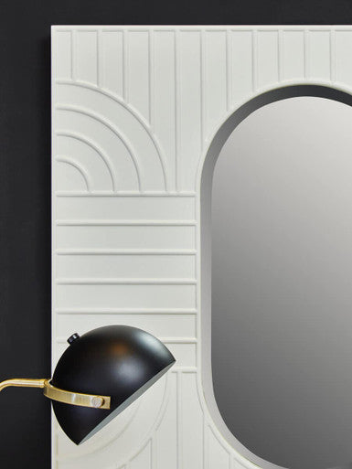 Off White Wall Mirror