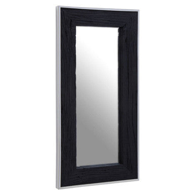 Black Rectangular Wall Mirror