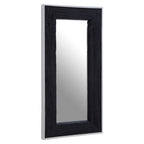 Black Rectangular Wall Mirror