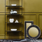 Black Rectangular Wall Mirror