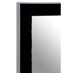 Black Rectangular Wall Mirror