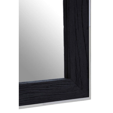 Black Rectangular Wall Mirror