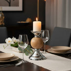 Small Pillar Candle Holder