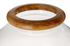 Hurricane Large Glass Candle Holder