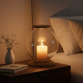 Hurricane Large Glass Candle Holder