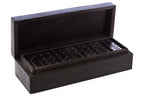 Black Mango Wood Domino Set