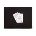 Black Mango Wood Playing Card Box