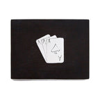 Black Mango Wood Playing Card Box