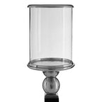 Large Black Finish Candle Holder