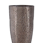 Pewter Finish Large Vase