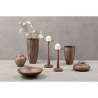 Pewter Finish Decorative Bowl