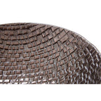 Pewter Finish Decorative Bowl