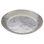 Silver Hammered Effect Plate