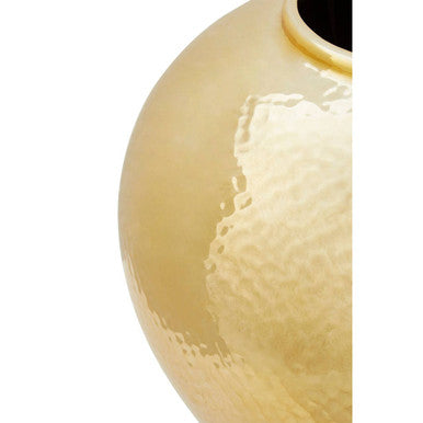 Gold Meiping Style Large Ceramic Vase