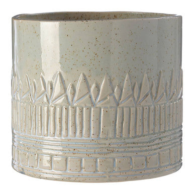Light Green Speckled Small Planter