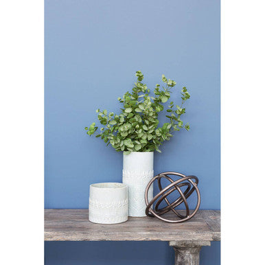 Light Green Speckled Small Planter