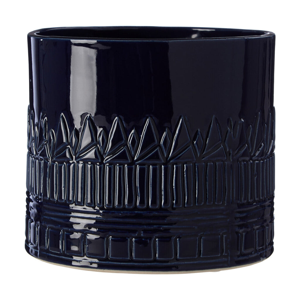 Blue Finish Planter
