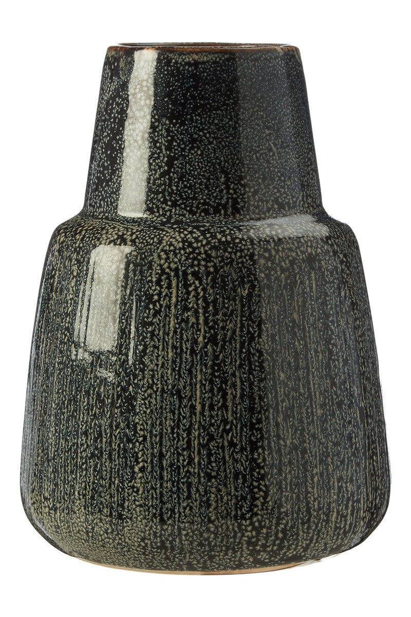 Speckled Blue and Grey Large Vase