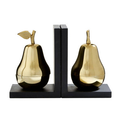 Set of 2 Pear Bookends