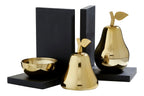 Set of 2 Pear Bookends