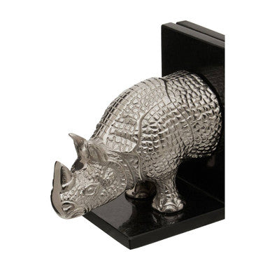 Set of 2 Rhino Bookends