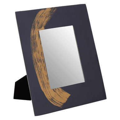 Blue and Gold 5in x 7in Large Photo Frame