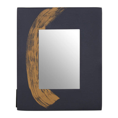 Blue and Gold 5in x 7in Large Photo Frame