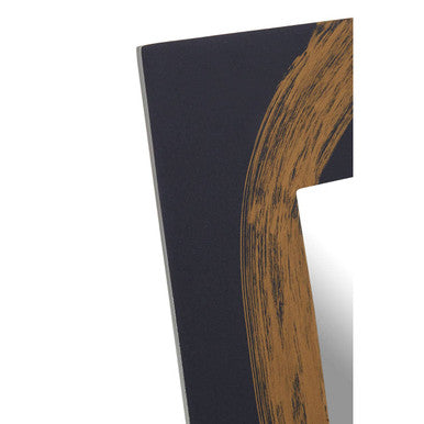 Blue and Gold 5in x 7in Large Photo Frame
