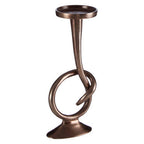 Twist Bronze Candle Holder