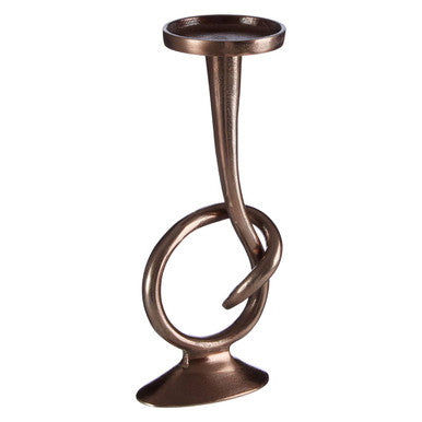 Twist Bronze Candle Holder