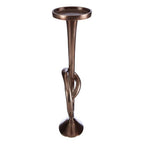 Twist Bronze Candle Holder
