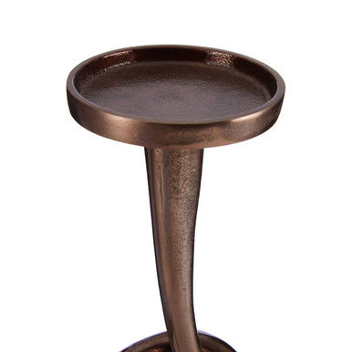 Twist Bronze Candle Holder