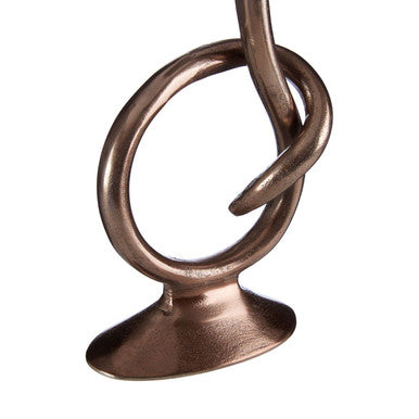 Twist Bronze Candle Holder