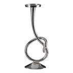 Twist Nickel Candle Holder