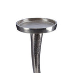 Twist Nickel Candle Holder